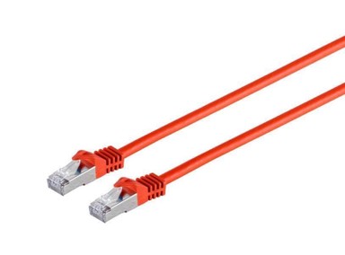 Mrežni spojni kabel, S/FTP, kategorija 7, duljina 10 m, crvena