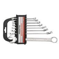 PRAKTIK Set ključeva garnitura viljuškasto-okastih EVA 8-djelna CHROME VANADIUM