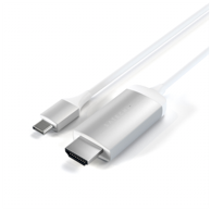SATECHI USB-C na HDMI kabel Type-C, 4K, srebrni