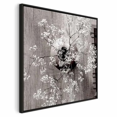 Slika Dried Flowers, jednodijelna, kvadratna, 60x60 cm