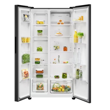 ELECTROLUX Side by Side hladnjak sa zamrzivačem EAT6ME53K0, 600 Cooling 360, No Frost, 532 L, 177 cm, crna