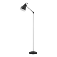 EGLO Stajaća lampa 1xe27 vis 1370, crno/bijela priddy 49471