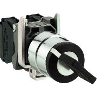 SCHNEIDER ELECTRIC Prekidač za tipke XB4BG21, crno-čelični