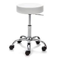 TOMASUCCI Bijela uredska stolica od umjetne kože Tizio