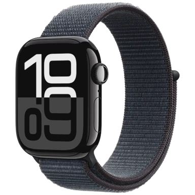APPLE Pametni sat S10, 42mm, crna, crni najlonski remen