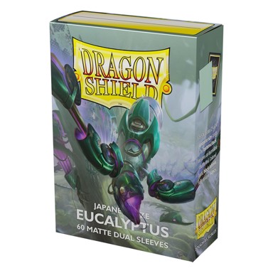 DRAGON SHIELD Omoti za karte Japanese Size Dual Matte, Eucalyptus, 60 kom.