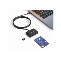 MANHATTAN čitač microSD i pametnih kartica USB-C