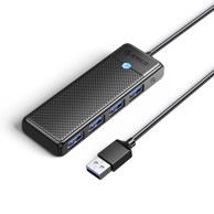 ORICO HUB adapter PAPW4A-C3 USB – 4× USB 3.0, crni