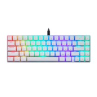 MOTOSPEED Mehanička gaming tipkovnica CK67 RGB, bijela