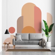 AMBIANCE Naljepnica za zid 120x250 cm Abstract Sunset 