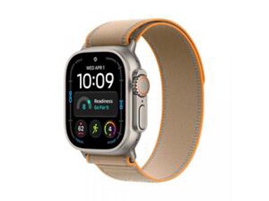 APPLE Pametni sat Watch Ultra 4, GPS + Cellular, 49 mm, kućište od prirodnog titana, remen Trail Loop Sand M/L, MJAQ4PM/A