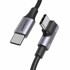 UGREEN Kutni USB kabel C na C, US334, 5 A, 100 W, 2 m, crni 