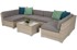Kutna sofa Kansas Maxi, bež / bež melanž