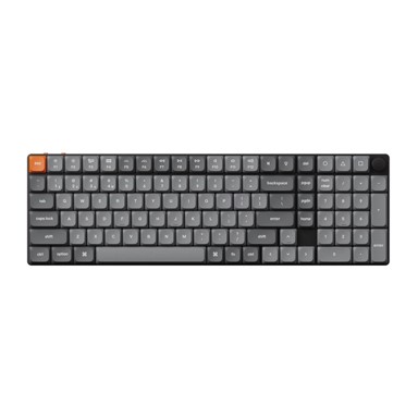 KEYCHRON Bežična gaming tipkovnica K17 Max RGB Brown Switch, crna