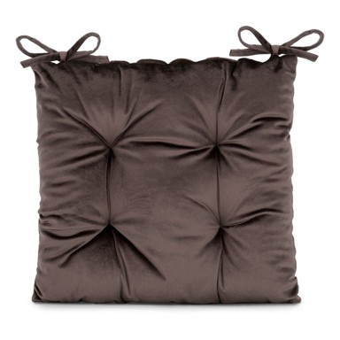 RESTILO Jastuk za sjedenje od samta, 40x40 cm Aleksa