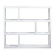 TEMAHOME Bijela biblioteka 120x105 cm Dublin