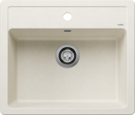 BLANCO Sudoper Legra 6 Silgranit, nježno bijela