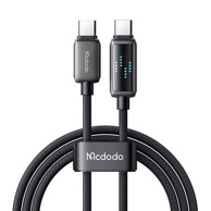 MCDODO Kabel CA-4250 USB-C na USB-C, 100W, LED zaslon, 1.2 m
