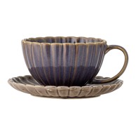 BLOOMINGVILLE Ljubičasta šalica za cappuccino od kamenine 220 ml Latina