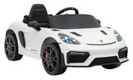 Auto na akumulator PORSCHE 718, bijeli