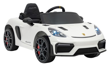 Auto na akumulator PORSCHE 718, bijeli