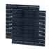 PROSPERPLAST zidna ploča za alat KBBS4040, 40 x 39 cm, 2 kom., crna