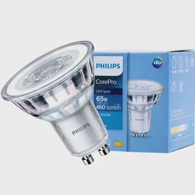 PHILIPS CorePro LED reflektor žarulja, GU10, 4.9-65W, 830, 36D
