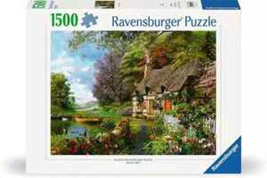 RAVENSBURGER Puzzle Seoska kućica, 1500 kom