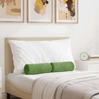 Valjkasti jastučići set 2 kom Ø15×40 cm, svjetlozeleni