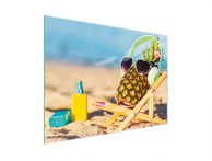 TMK Staklena zaštita za štednjak ili ploču za kuhanje 30x22, ananas