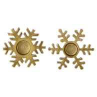 BLOOMINGVILLE Metalni svijećnjaci s božićnim motivom u setu od 2 kom Lisetta 