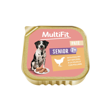 MULTIFIT Pašteta za starije pse Senior s peradi, 150 g