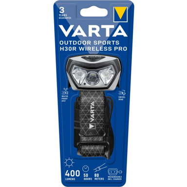 VARTA Čeona LED svjetiljka 18650, crna
