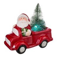 CASA SELECCIÓN Svjetleći keramički božićni ukras 