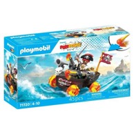 PLAYMOBIL Set za slaganje Autić za utrke Gusar 71720, 45 dijelova