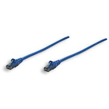 INTELLINET Mrežni kabel RJ-45 Cat6 U/UTP, 0,3 m, plavi