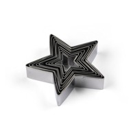 BLOMSTERBERGS Rezaći za kolače u setu 9 kom s božićnim motivom Star