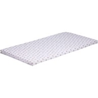 BUBABA BY FREEON madrac za prijenosni krevetić 120x60 cm, srca bež