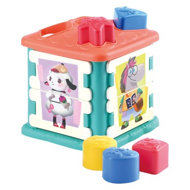 PLAYGO Didaktička kocka sa životinjama