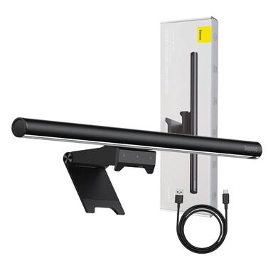 BASEUS Lampa za monitor i-Wok 2 s Dodirnim Panelom, crna