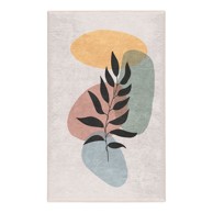 MILA HOME Krem perivi tepih 160x230 cm Illustrated Autumn 