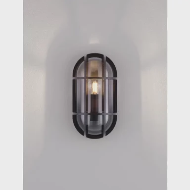 Zidna lampa Amel, E27, IP65, NL9030578, crna