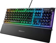 STEELSERIES Gaming tipkovnica Apex 3, RGB, magnetski naslon za zapešće