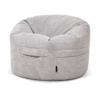 SLOWDOWN Svijetlo siva vreća za sjedenje od samta Roll 80 