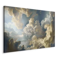 Slika Sunce i sjene, kazališni prizor prirode visoko iznad zemlje, 120x80 cm