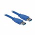 DELOCK kabel USB 3.0 AA 3 m plavi, model 82536