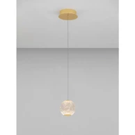 NOVA LUCE Visilica Brillante LED 6 W, 3200 K, 247 lm, IP20 NL9511010, zlatna