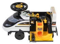 Dječja guralica Rider 2in1 Police, crna