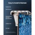 VEVOR Podloga za bazen Unibead, 24 ft, okrugla, 732x120 cm, plava