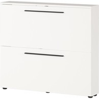 GERMANIA Bijeli viseći ormarić za cipele Utah 